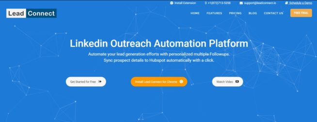 5. LeadConnect LinkedIn Automation Tool