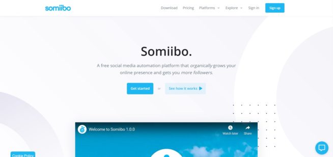7. Somiibo Linkedin Automatseringsverktyg