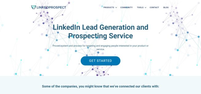 8. LinkedProspect Linkedin Tool