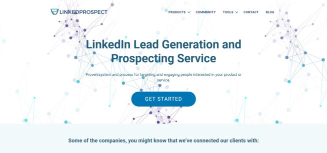 8. LinkedProspect Linkedin Tool