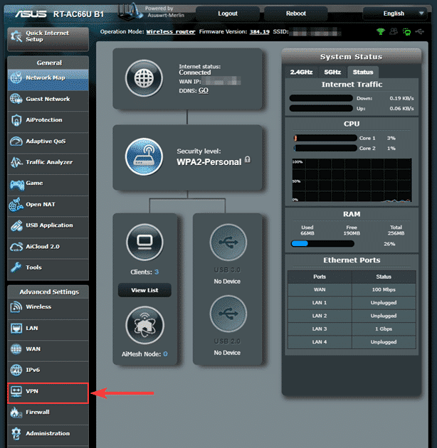 Asus Router VPN