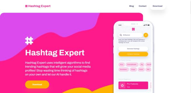 Hashtag Expert hashtag app for Instagram