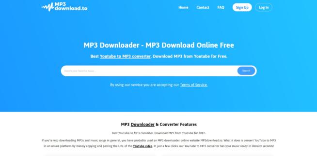 MP3Download.to YouTube to MP3 Converter