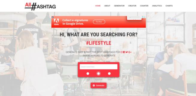 All hashtag app for Instagram