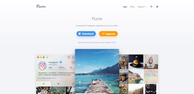 Flume hashtag app for Instagram