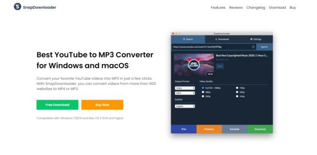 Snapdownloader YouTube to MP3 Converter