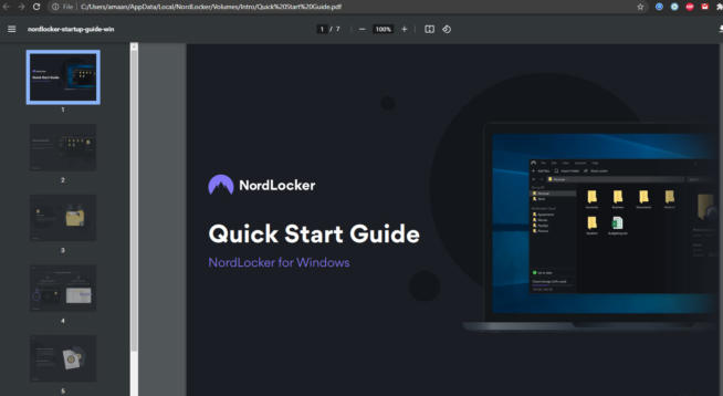 nordlocker intro guide