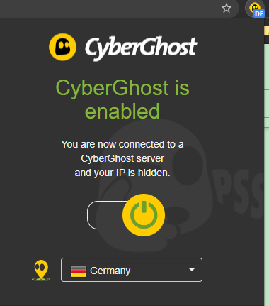 browser extension cyberghost