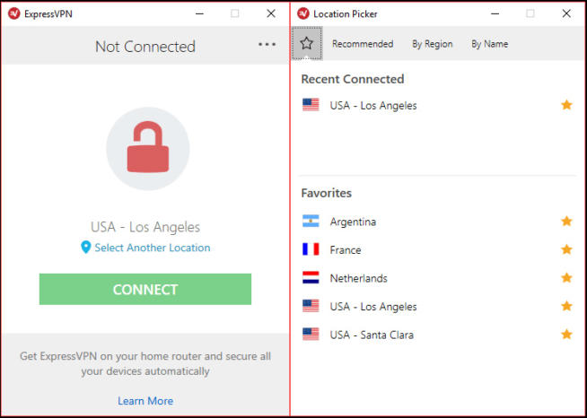 desktop client expressvpn