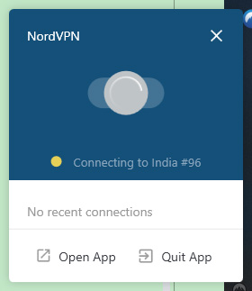 desktop client shortcut nordvpn