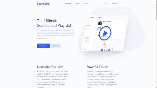 Soundbolt soundcloud bot