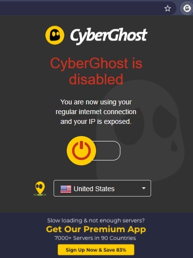browser extension cyberghost vpn