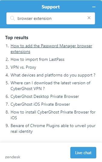 cyberghost vpn customer support-a