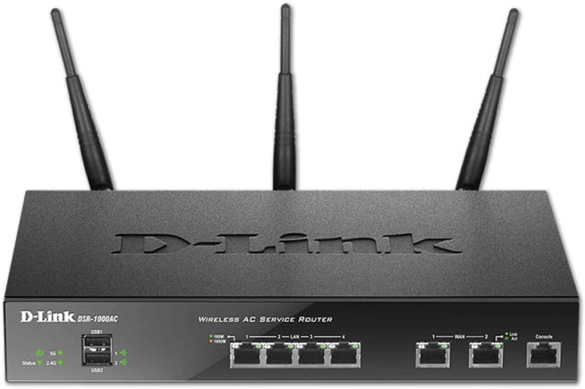 dlinkdsr1000ac vpn router