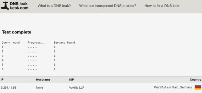 dns leak-c