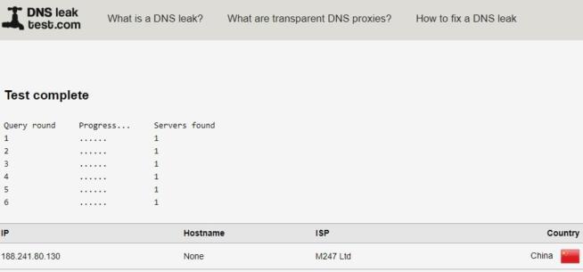 dns leak-e