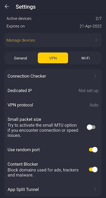 vpn settings cyberghost vpn