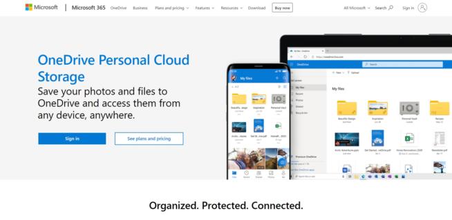 OneDrive dropbox alternative