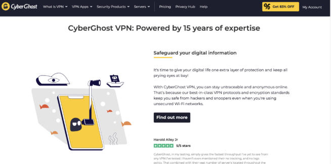 Cyberghost chromebook vpn