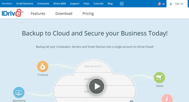 idrive business cloud storage