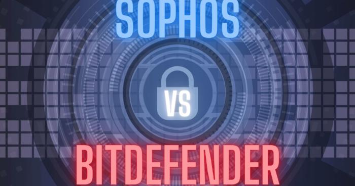 Sophos vs bitdefender