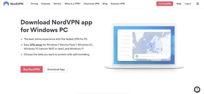 NordVPN Windows 10 VPN