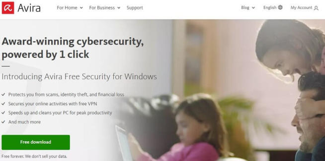 Avira antivirus with vpn