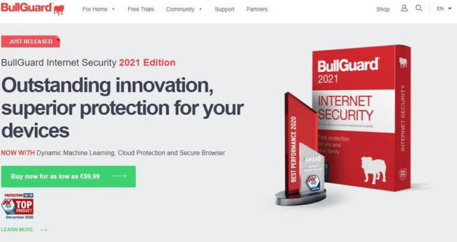 Bullguard antivirus with vpn