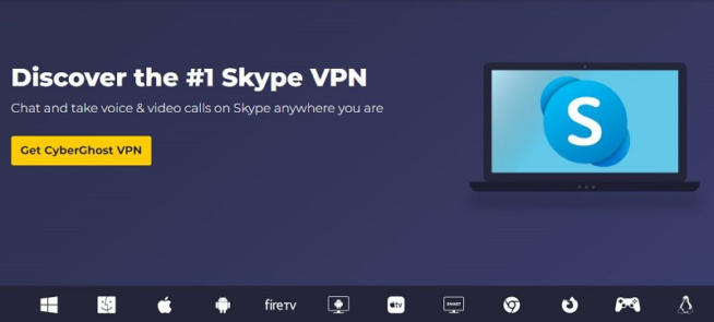 CyberGhost Skype VPN