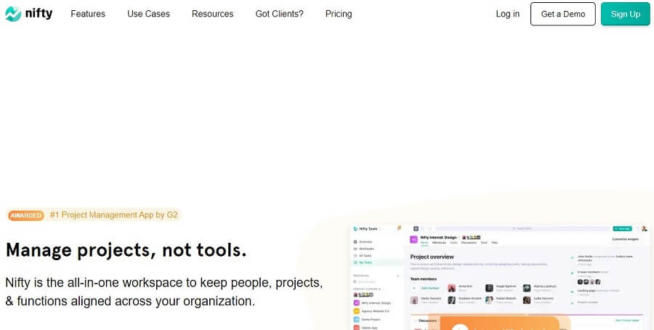 Nifty Project Management Software