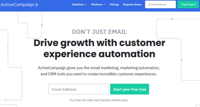 activecampaign CRM for Sales Automation
