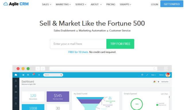 agile CRM for Sales Automation