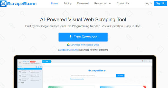 scrapingstorm social media scraping tool