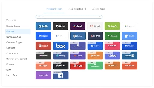 Monday Integrations 2
