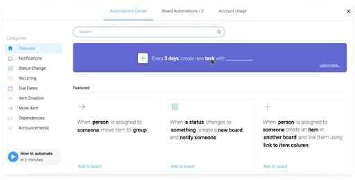 Monday integrations