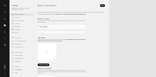 Squarespace Dashboard