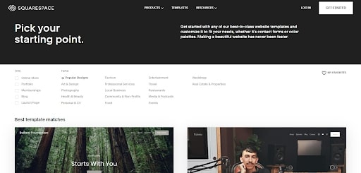 Squarespace Themes