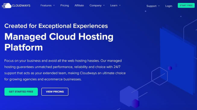 Cloudways Web Hosting for Small Business