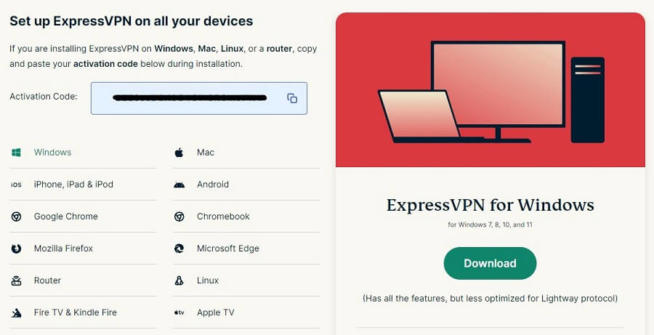 ExpressVPN Activation Code