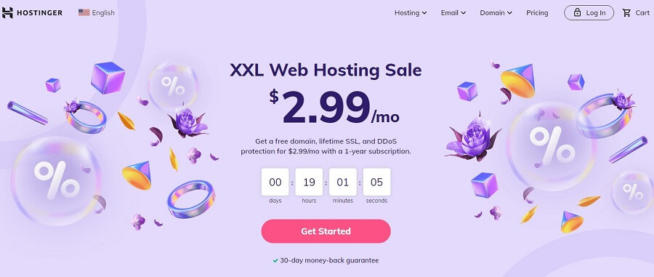 Hostinger Web Hosting for Small Business