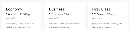 ServerPilot Pricing