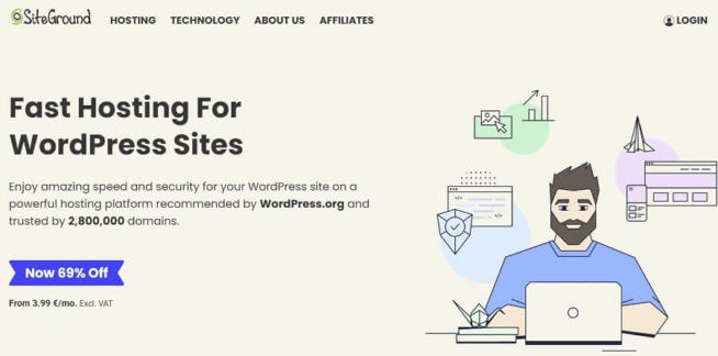 SiteGround Web Hosting for Small Business
