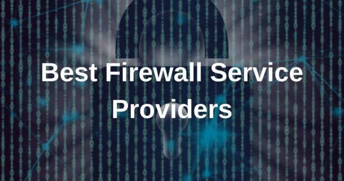 Best firewall service providers