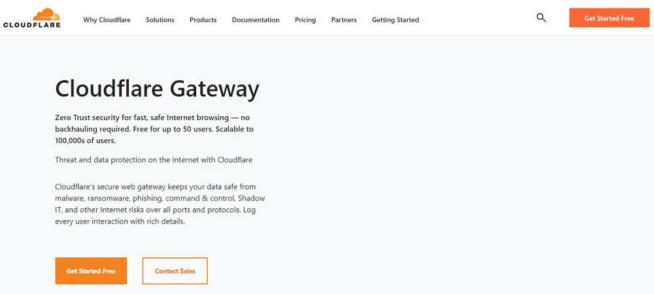 Cloudflare Gateway DNS Filtering Solution