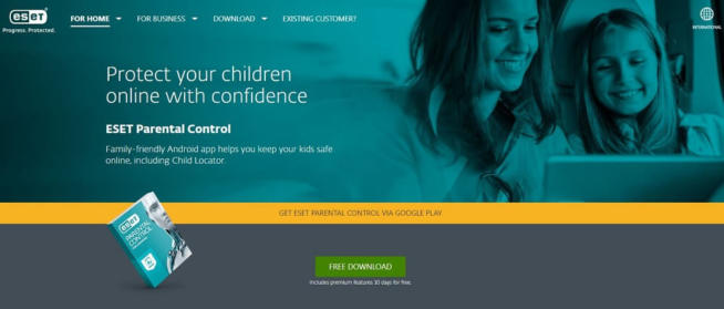 ESET Parental Control DNS Filtering Solution