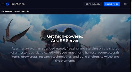 Gameteam Ark Server Hosting