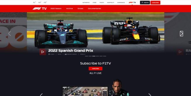 f1 tv