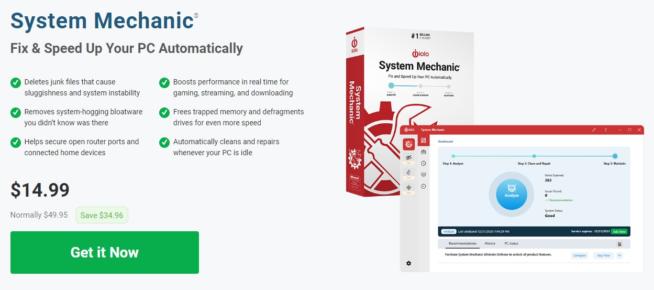 system mechanic pricing