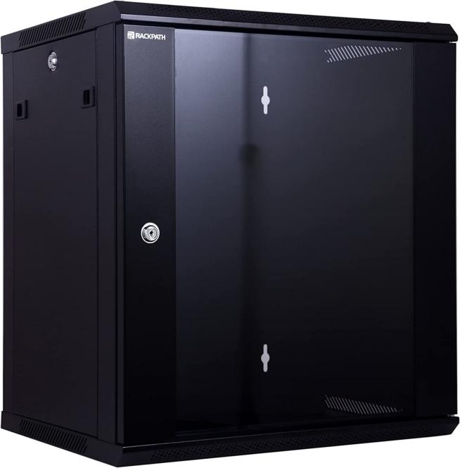 RackPath 12U Performance Wall Mount Server Cabinet