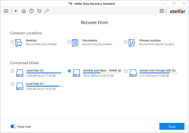 stellar data recovery select locations